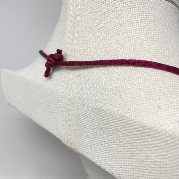 Hawaiian Kukai Nut Necklace Handpainted Black Floral Adjustable - Picture 5 of 9